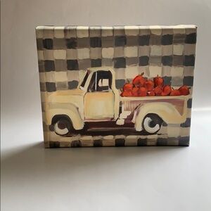 NWOT Farmhouse Truck Wall Decor